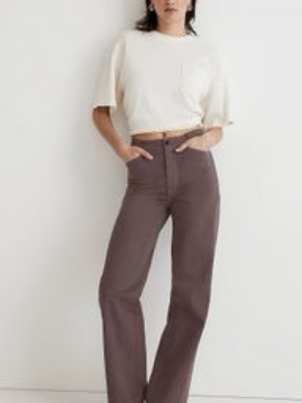 Madewell Emmett pants (in Iris Bloom) Size 26